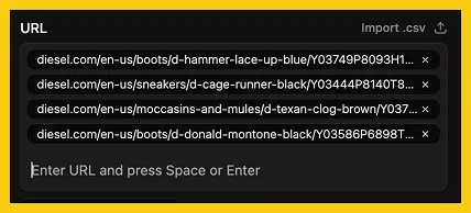 How to Extract data from a Website to excel. Step #2: Enter the Website URL