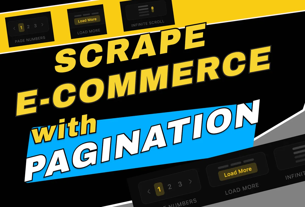 How to Scrape E-commerce Product Listing with Pagination (No Code)
