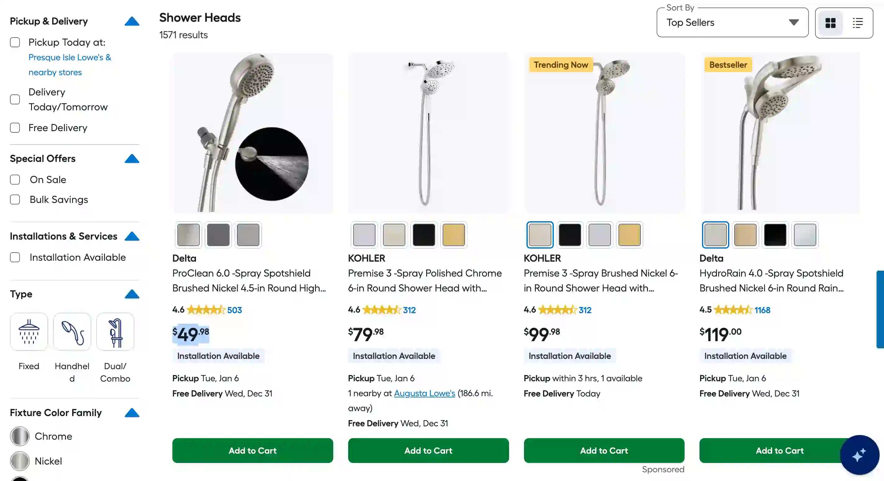 Lowes Scraper Listing