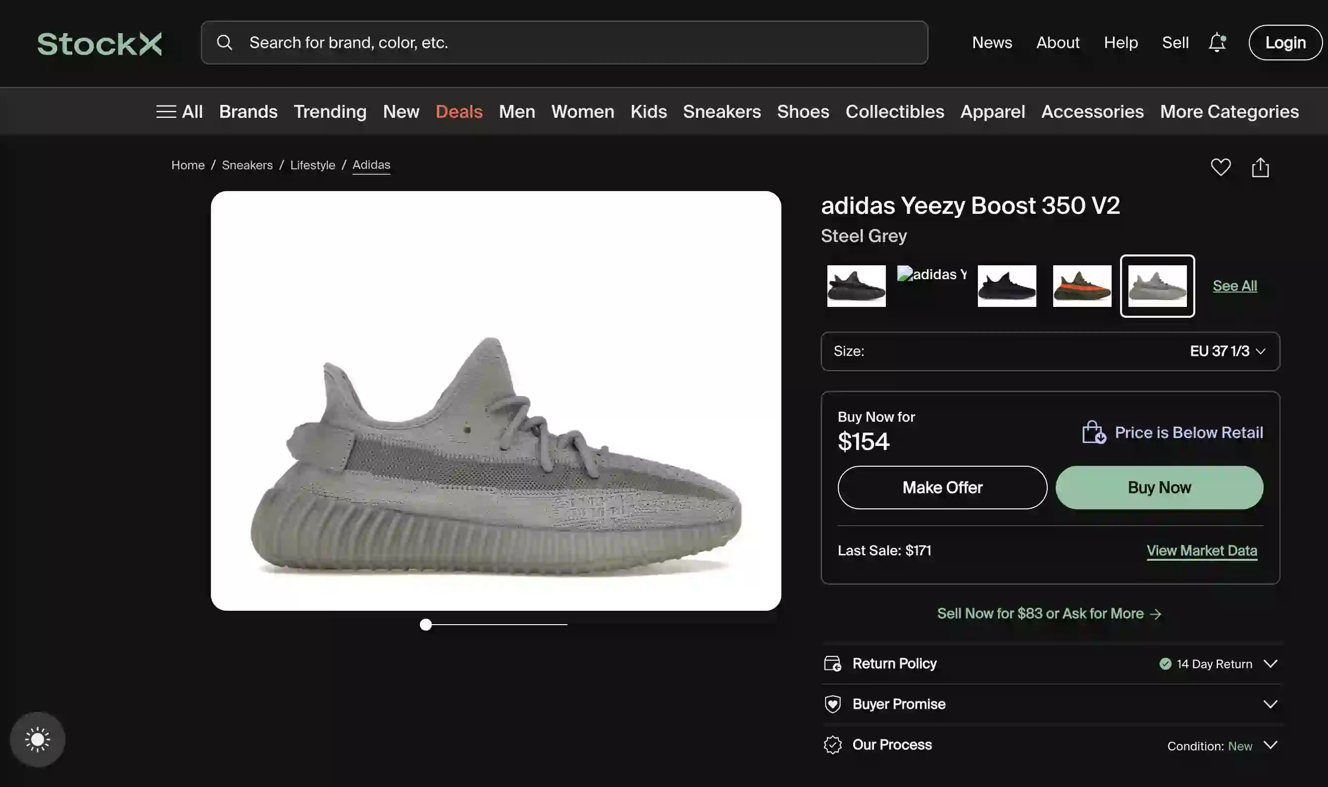 StockX Scraper Product